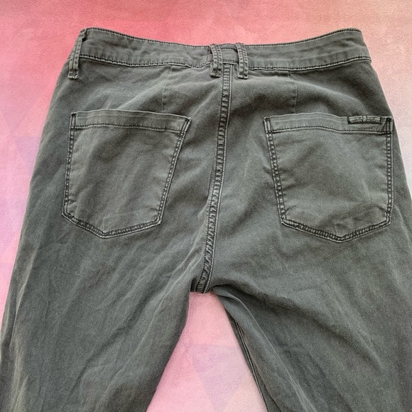 ๐ HUDSONS GREY WIDE LEG JEANS 24 - Picture 3 of 6